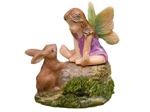 Fairy And Bunny Buddies, Fairy Bunnies, Mini Rabbits - Mini Fairy Garden World
