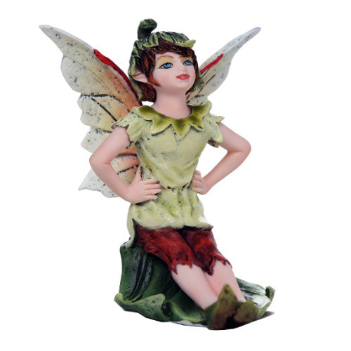 Fairy Madison, Fairy Garden Fairy, Boy Fairy Green Fairy - Mini Fairy Garden World