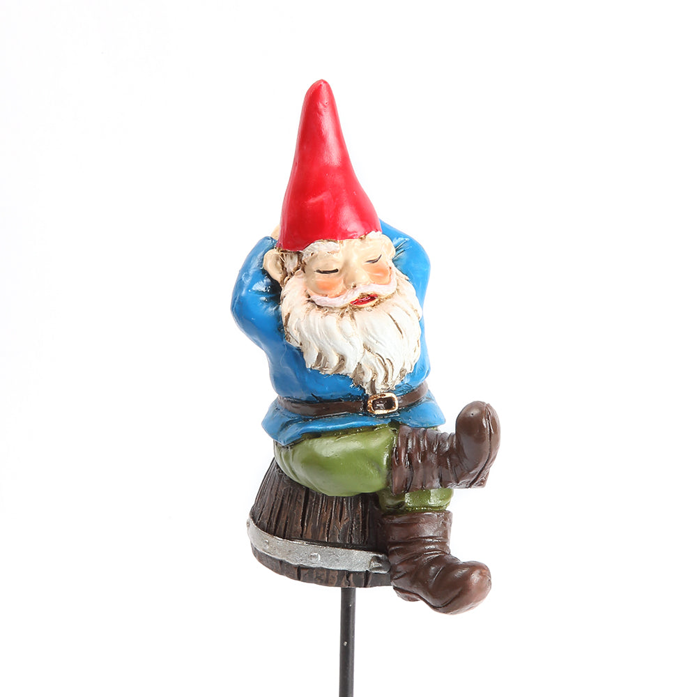 Rufus the Napping Gnome, Fairy Garden Gnome - Mini Fairy Garden World