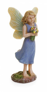 Wildflower Fairy, Fairy Garden Fairy, Fairy With Flowers - Mini Fairy Garden World