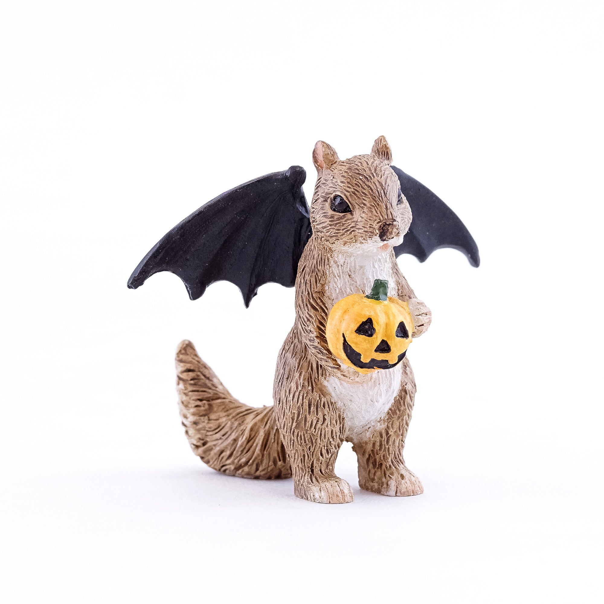Halloween Squirrel With Bat Wings - Mini Fairy Garden World