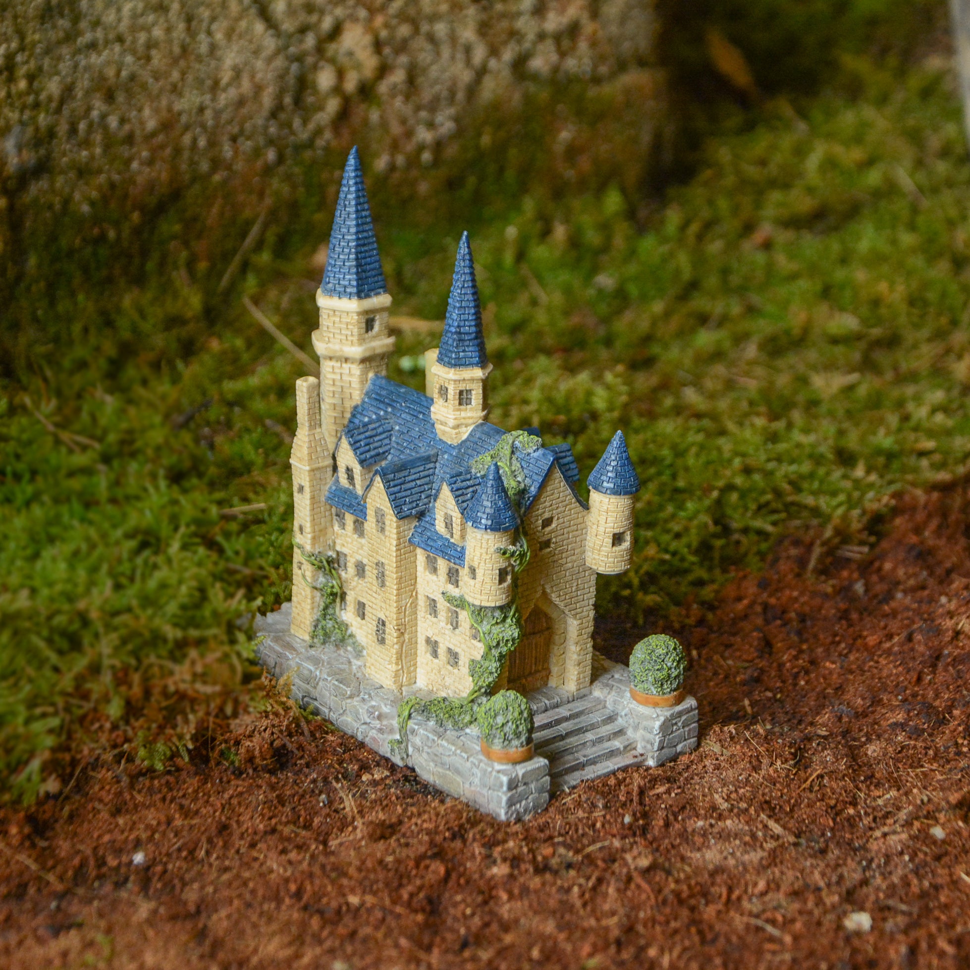 Small Fairy Castle, Fairy Garden House - Mini Fairy Garden World