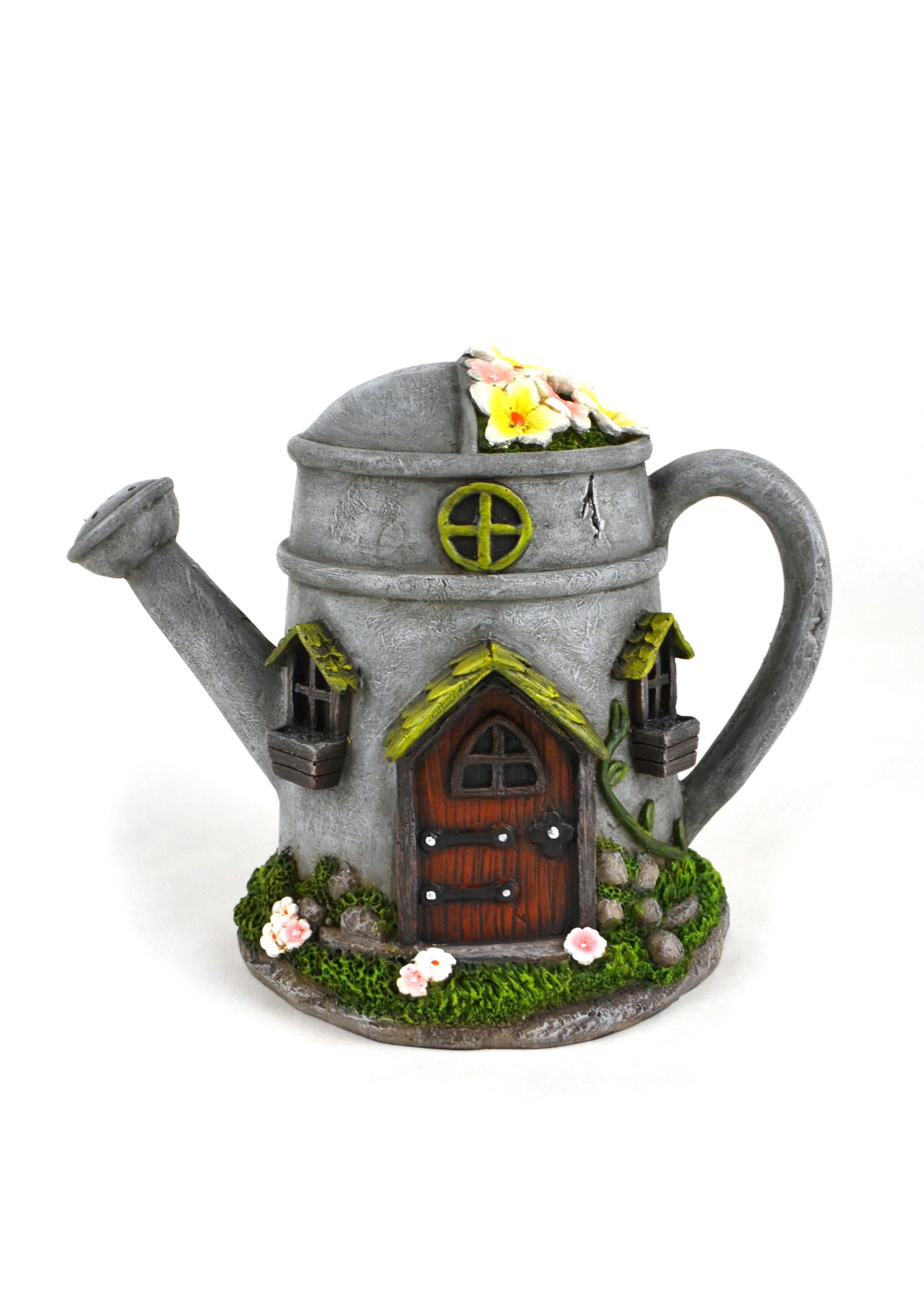 Watering Can Fairy House, Fairy Garden Home - Mini Fairy Garden World