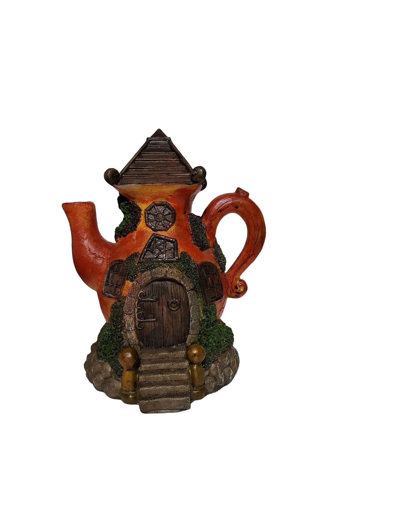 Fairy Red Teapot House, Fairy Garden Teapot