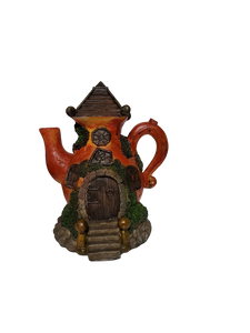 Fairy Red Teapot House, Fairy Garden Teapot