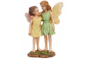 Standing Sisters, Fairy Garden Sisters, Mini Fairies, Miniature Fairies - Mini Fairy Garden World