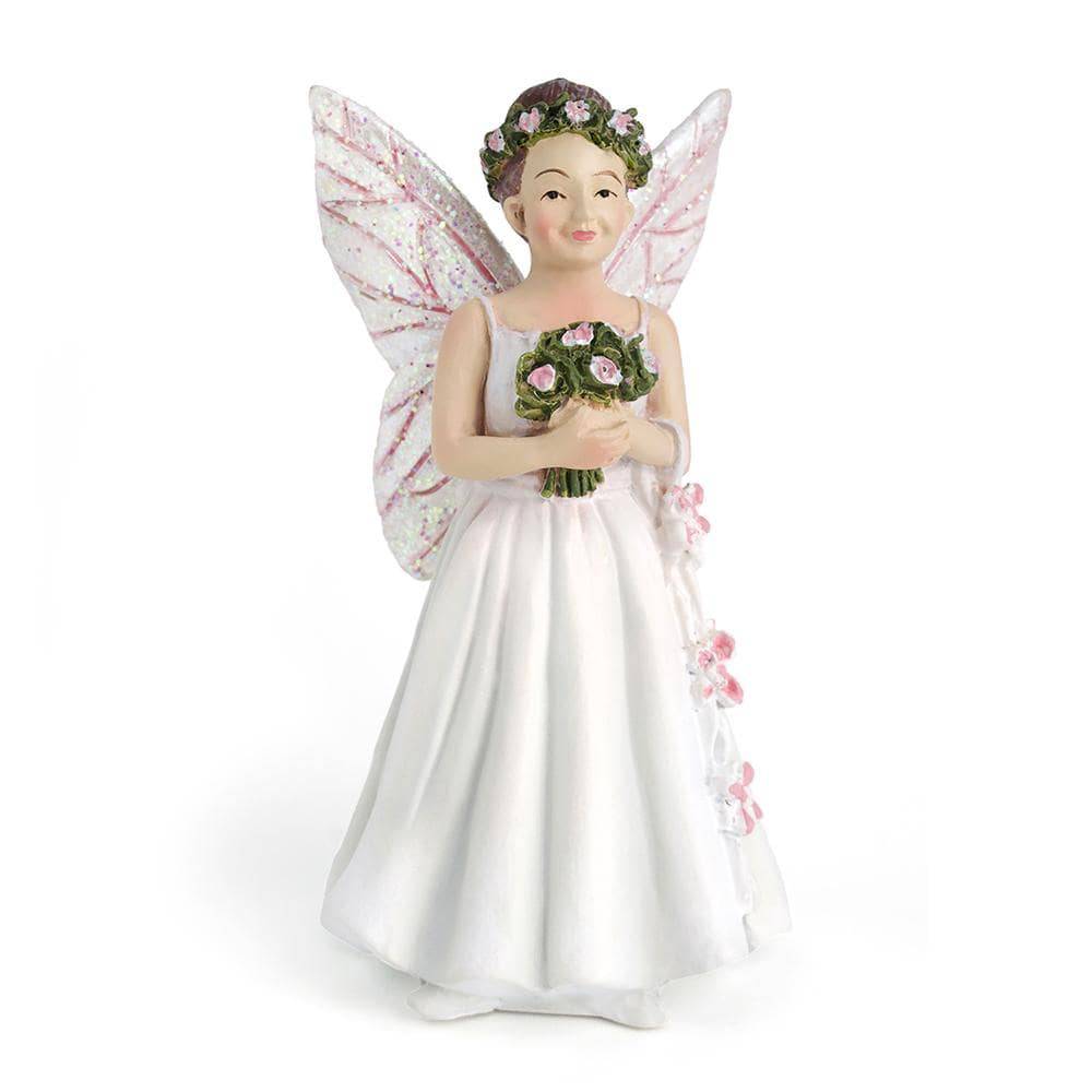 Ahvonne the Wedding Fairy, Fairy Garden Bride, Mini Fairy, Fairy Bride - Mini Fairy Garden World