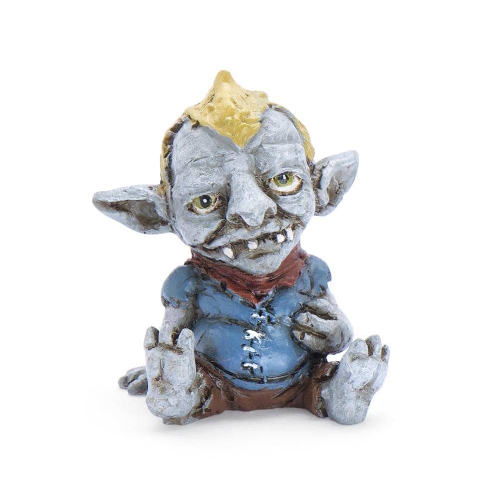 Jubal The Troll, Fairy Garden Trolls, Tiny Trolls, Miniature Trolls - Mini Fairy Garden World