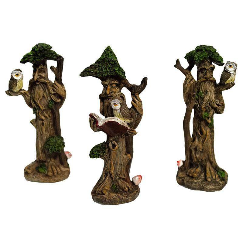 Wise Old Forest Guardian Trees, Mini Trees, Fairy Garden Trees - Mini Fairy Garden World