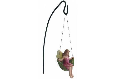Swinging Fairy, Fairy Garden Swinging Fairy - Mini Fairy Garden World