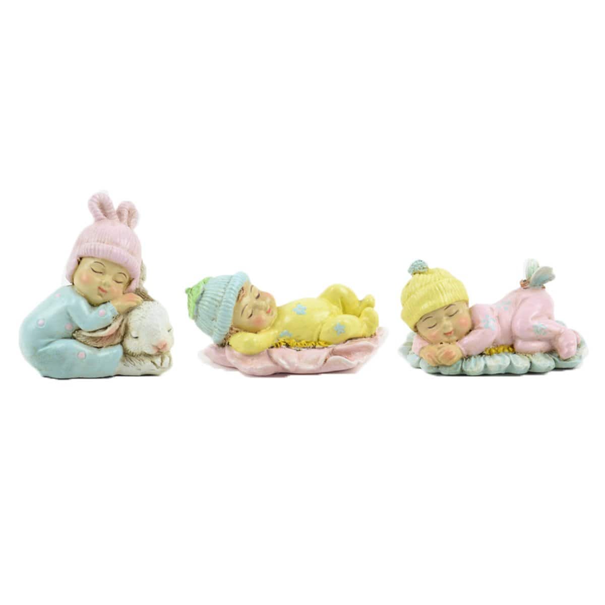 Adorable Sleeping Babies, Fairy Garden Babies, Mini Fairy Babies - Mini Fairy Garden World