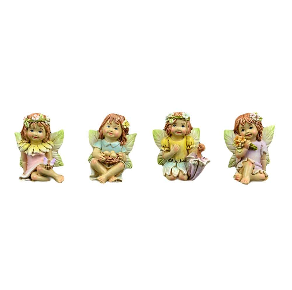 Cute Spring Fairies, Mini Fairies, Fairy Garden Fairies - Mini Fairy Garden World