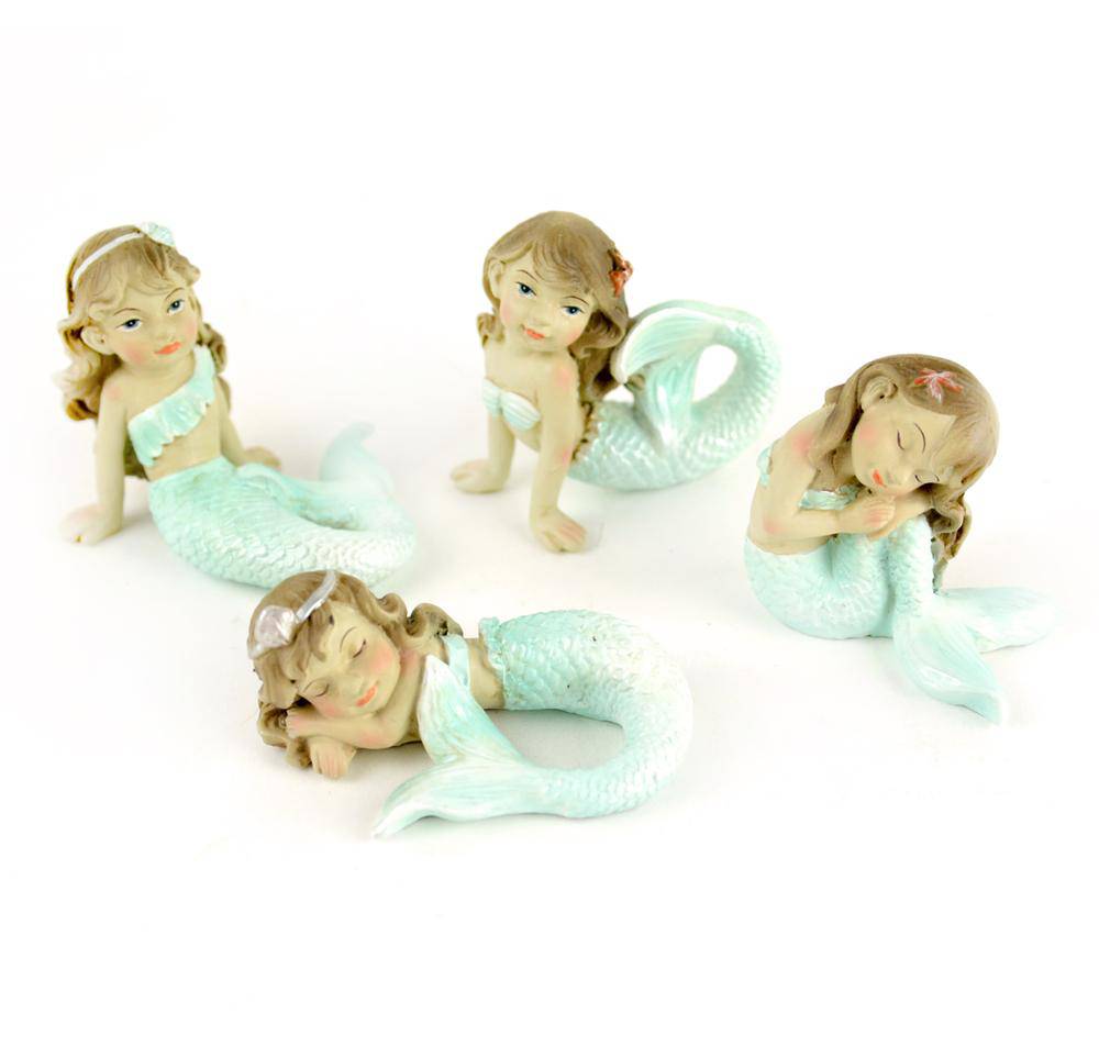 Garden Mermaids, Mini Mermaids, Miniature Mermaids, Fairy Garden Mermaids - Mini Fairy Garden World