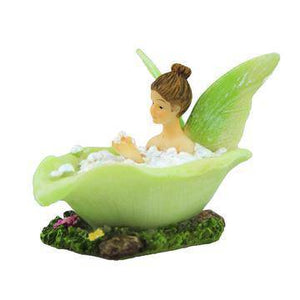 Fairy In Bubble Bath - Mini Fairy Garden World