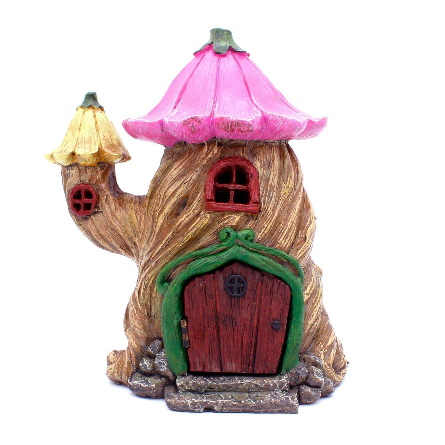 Mini Twisted Stump House - Mini Fairy Garden World