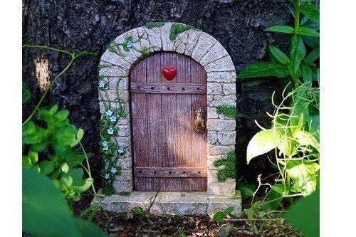 Charming Cobblestone Fairy Door, Fairy Garden, Garden Door, Fairy Door - Mini Fairy Garden World