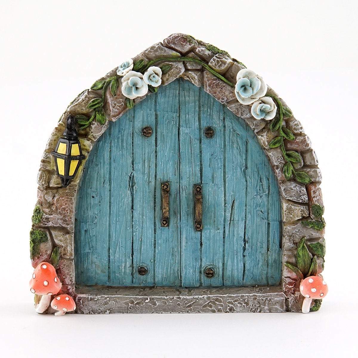 Cobblestone Blue Fairy Door, Fairy Door, Fairy Doors, Fairy Door For Tree, Fairy Doors For Tree, Fairy Garden Door, Fairy Garden - Mini Fairy Garden World