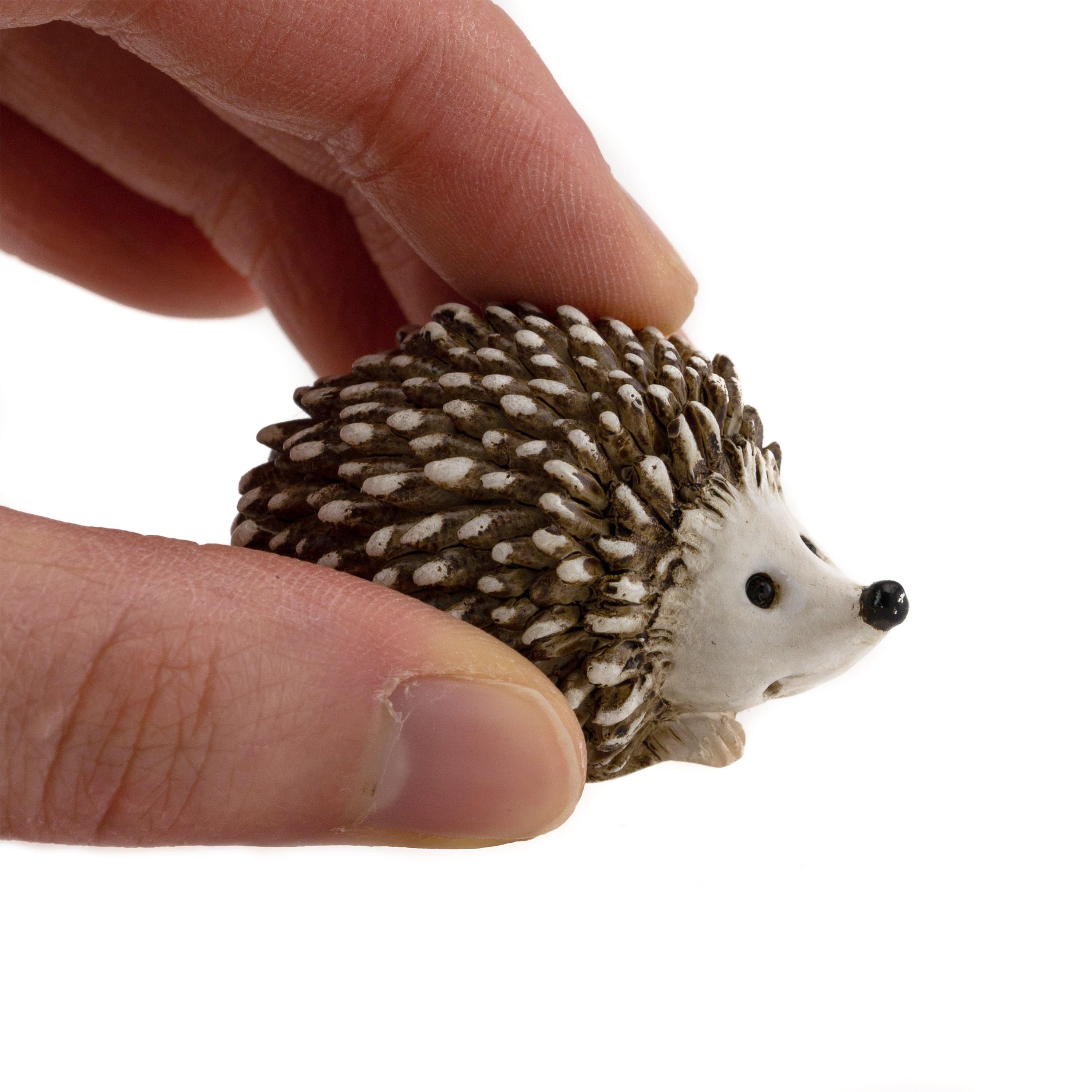 Cute Mini Hedgehog, Fairy Garden, Mini Hedgehog, Miniature Hedgehog - Mini Fairy Garden World