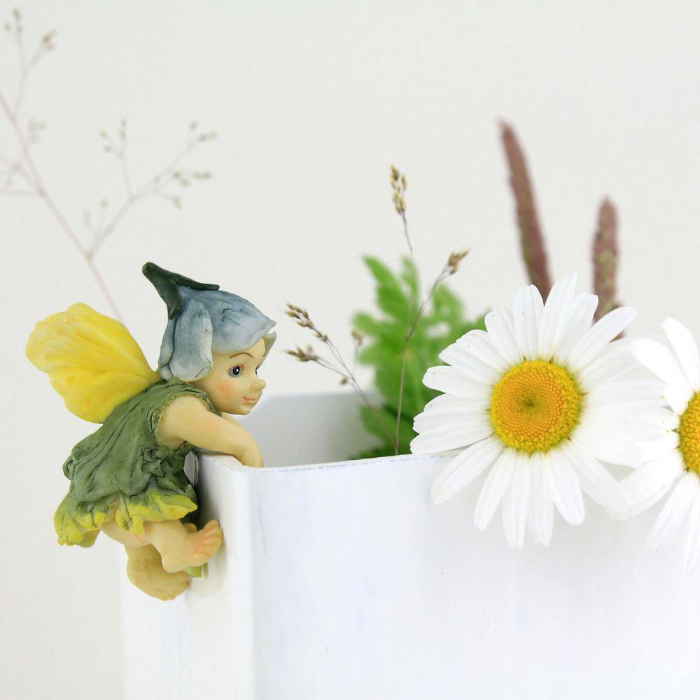 Fairy Baby Flower Pot Hugger, Fairy Garden, Mini Fairy - Mini Fairy Garden World