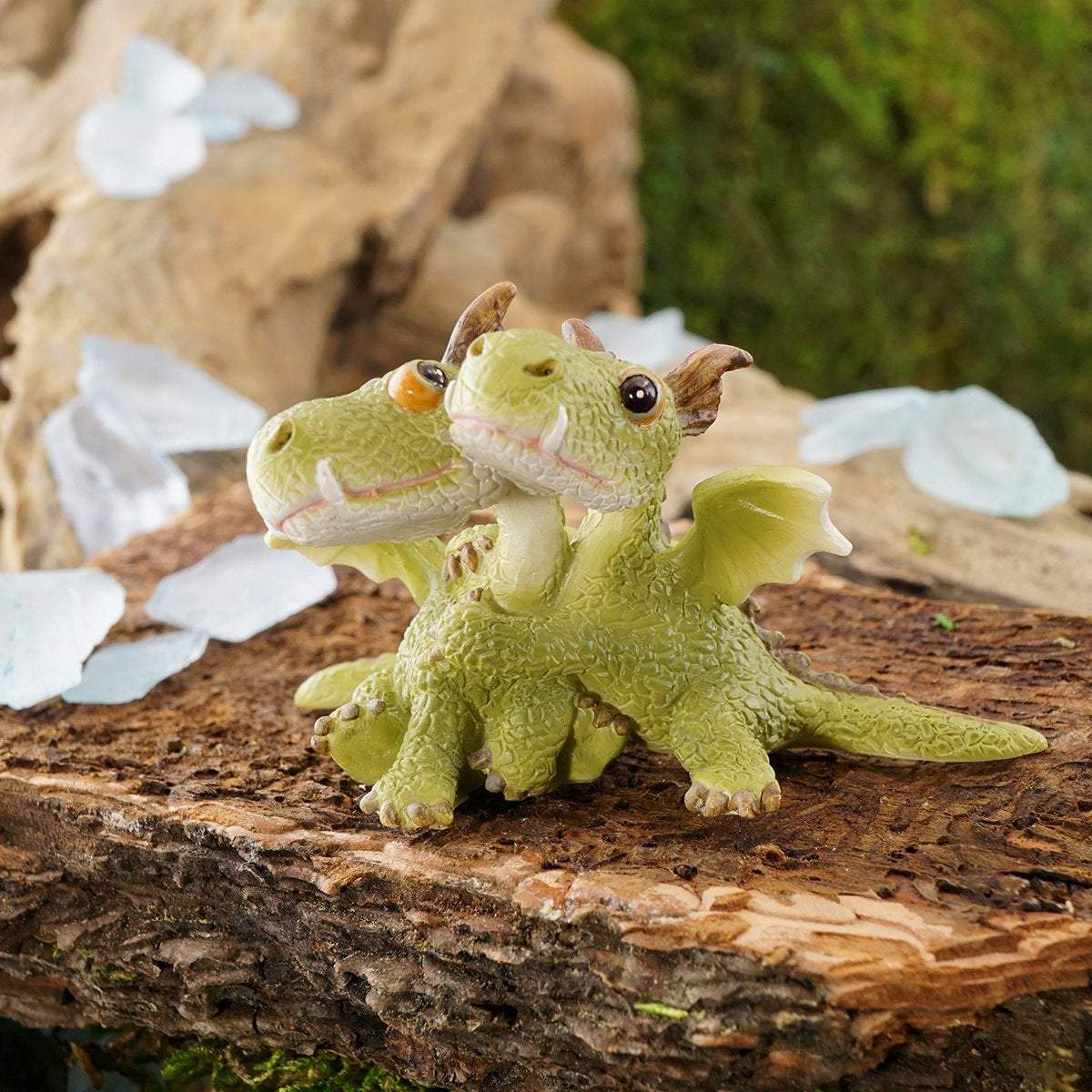 Mini Dragons Hugging, Fairy Garden Dragon, Terrarium Dragon, Dungeons And Dragons, Dragon Miniature, Dragon Figurine, Tiny Dragon, Fairy Garden - Mini Fairy Garden World