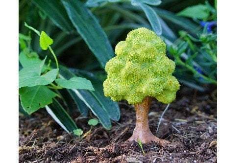 Mini Fairy Garden Leaf Tree, Fairy Garden, Mini Tree, Miniature Tree - Mini Fairy Garden World