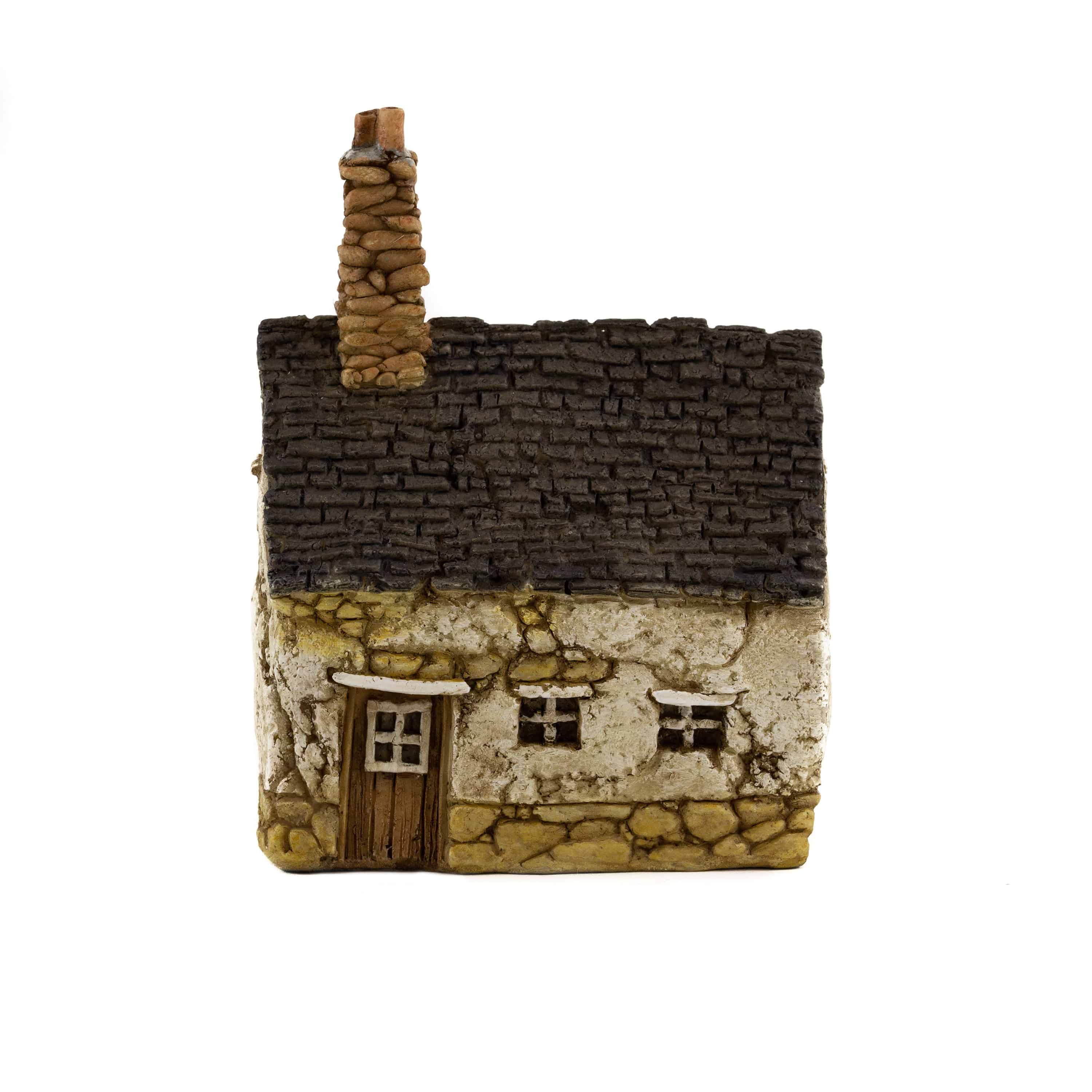 Miniature Chimney House, Fairy Garden, Fairy House, Mini Cottage - Mini Fairy Garden World