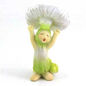 Shroom Baby Yawning, Fairy Garden, Fairy Baby, Garden Baby - Mini Fairy Garden World